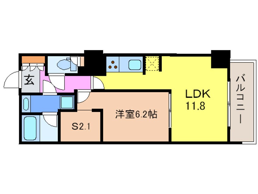 間取図 パ－クアクシス元浅草ステ－ジ