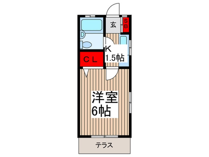 間取り図 コ－ポフジ