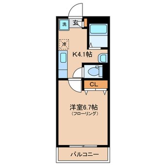間取図 グランパルク駒場野