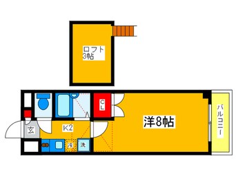 間取図 クレオ舞浜Ⅲ