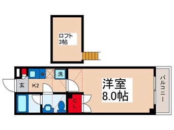 間取図 クレオ舞浜Ⅲ