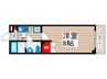 クレオ舞浜Ⅲ 1Kの間取り