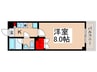 クレオ舞浜Ⅲ 1Kの間取り