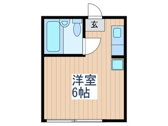 間取図 カーサ沼袋