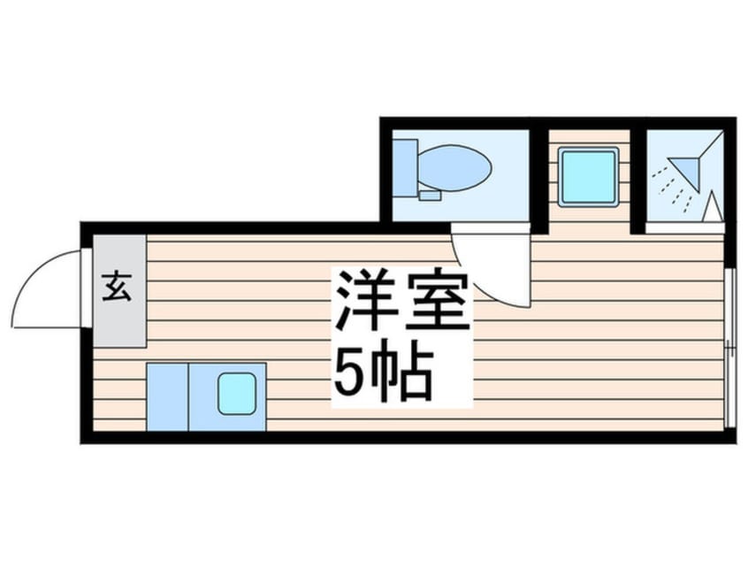 間取図 ｻｰｸﾙﾊｳｽ谷在家