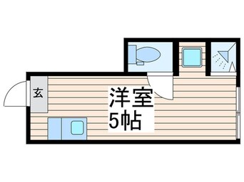 間取図 ｻｰｸﾙﾊｳｽ谷在家