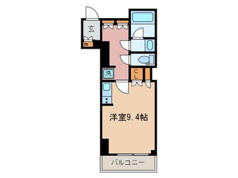 間取図 ﾊﾟｰｸｱｸｼｽ滝野川ﾗ ﾌﾞﾘｰｽﾞ