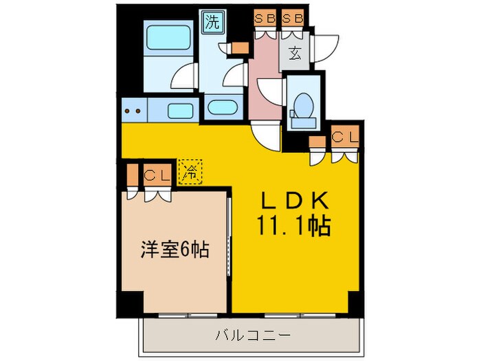 間取り図 ﾊﾟｰｸｱｸｼｽ滝野川ﾗ ﾌﾞﾘｰｽﾞ