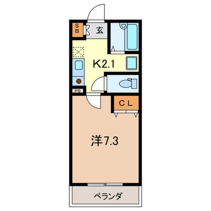 間取図 エスポア
