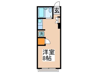 間取図 ティエスハイツ