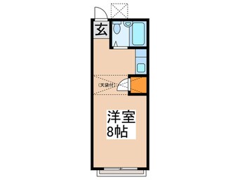 間取図 ティエスハイツ