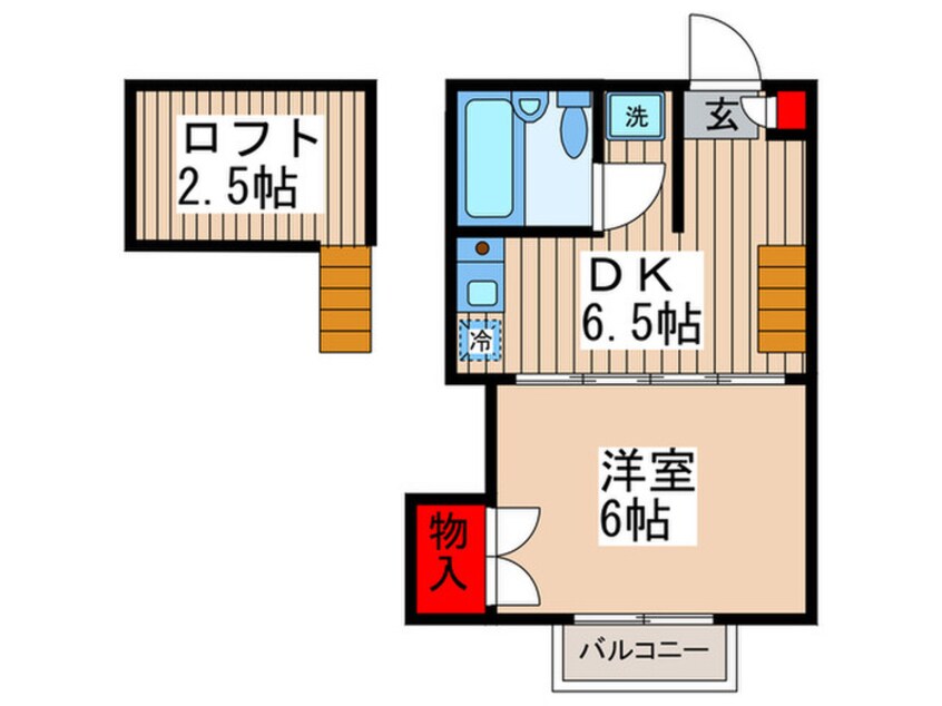 間取図 ドルフ福栄