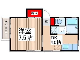 間取図 サンハイツ