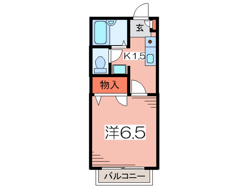 間取図 グリーンヒルハイツ