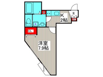 間取図 ＫＥＮＩＸ奥戸