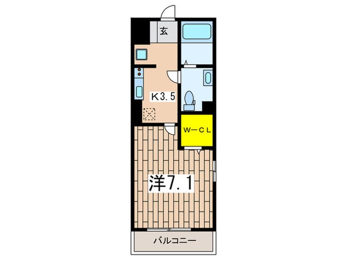 間取り図 アンソレイユ港南台