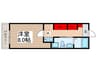 Ｖｉｌｌａ　Ｂｒｉｓｅ 1Kの間取り