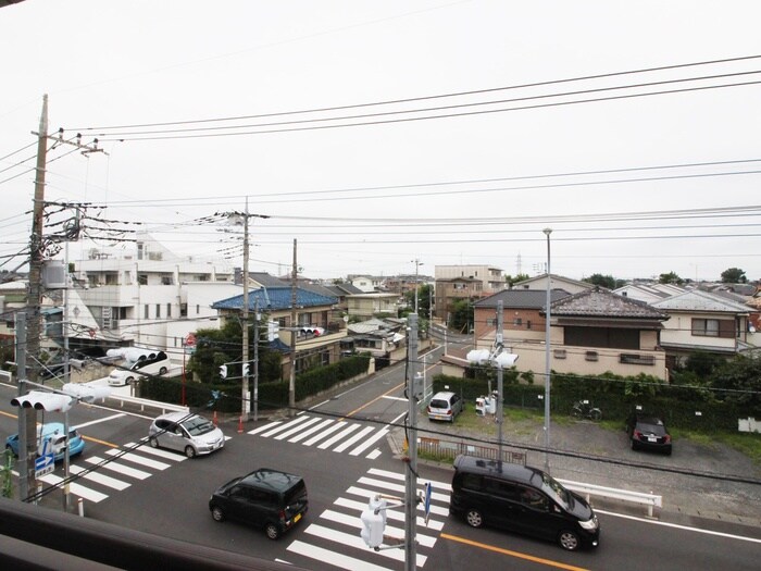 室内からの展望 佐藤ビル