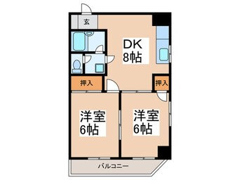 間取図 アクティブ南町田