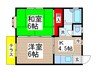 ＭＫハイツⅠ 2Kの間取り