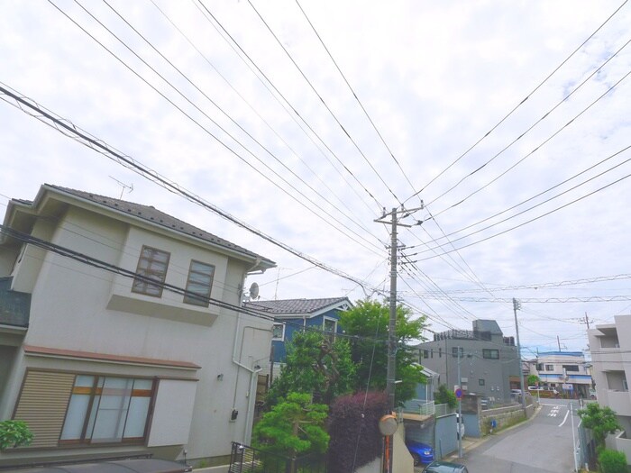 室内からの展望 ＭＫハイツⅠ