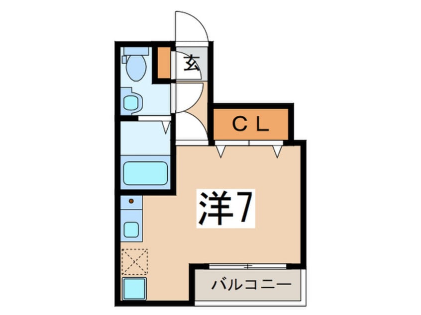 間取図 Comfort大口