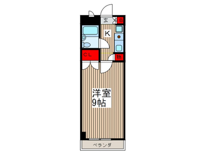 間取図 ソワレ東大宮