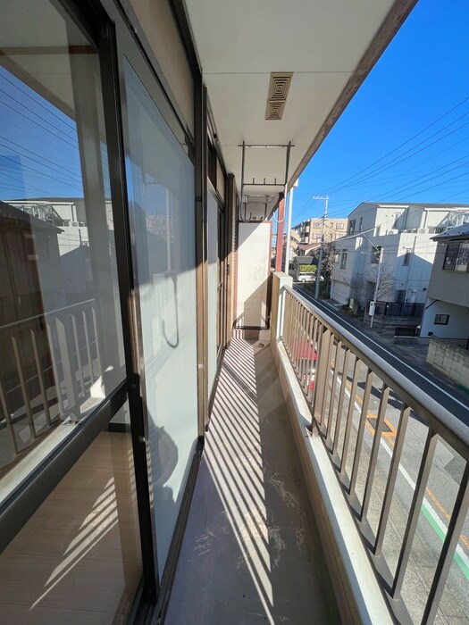 室内からの展望 ハニ－ハイツ