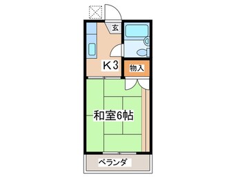 間取図 サンライフ南湖