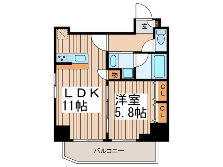 間取図 ルッソアグランデ