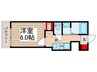 仮）Duo鶴瀬東Ⅰ 1Kの間取り
