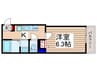 仮）Duo鶴瀬東Ⅰ 1Kの間取り