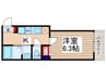 仮）Duo鶴瀬東Ⅰ 1Kの間取り