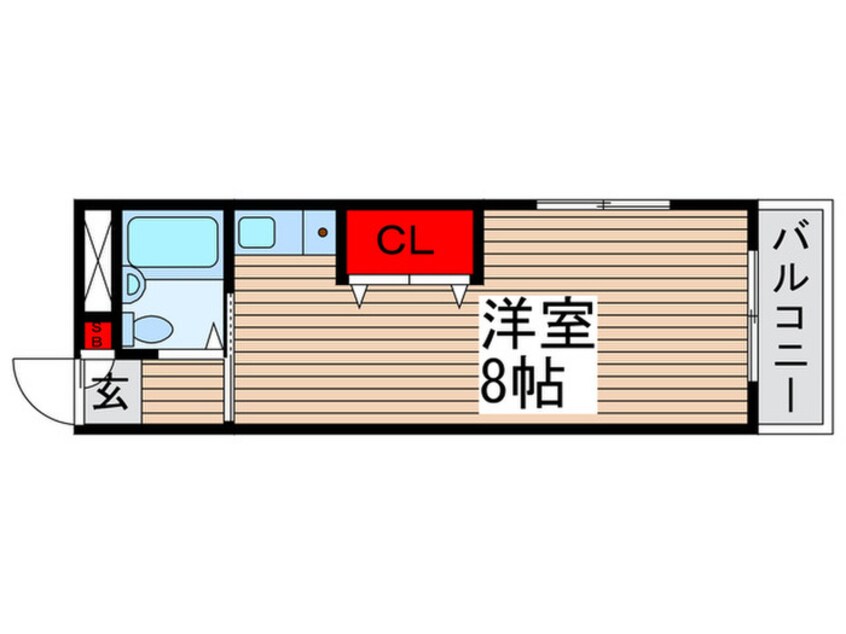 間取図 ランドフォレスト南柏Ⅱ
