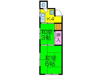 間取図 荒畑荘