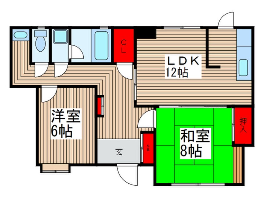 間取図 グレースマンション