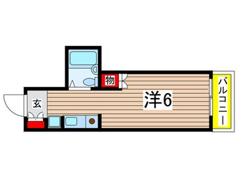 間取図 スカイコートたまプラーザ(202)