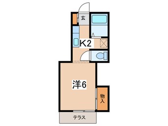 間取図 スカイハイツ