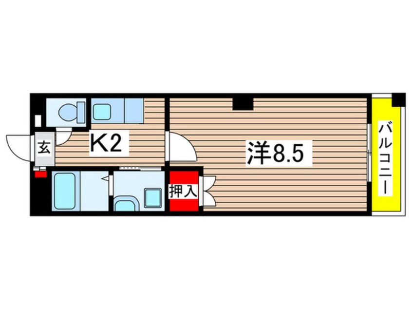 間取図 青葉パークプラザビル