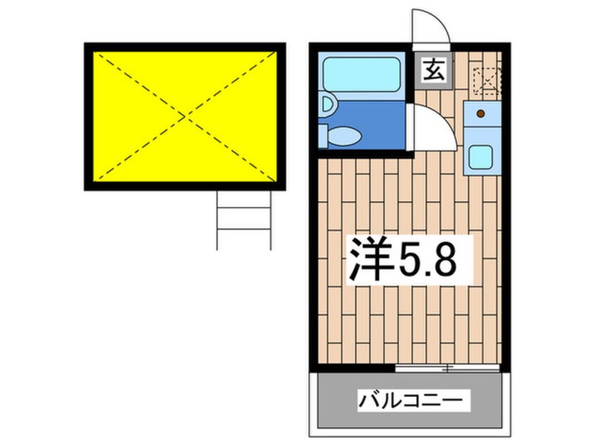 間取図 スカイヒルズ保土ヶ谷