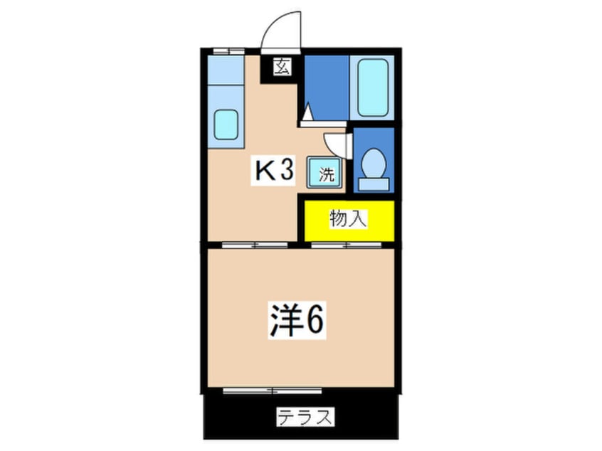 間取図 カトレアハイツ