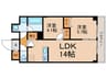 URBANLINKときわ台 2LDKの間取り