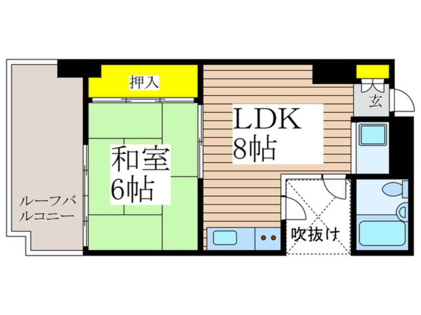 間取図 ヨシモトハイツ