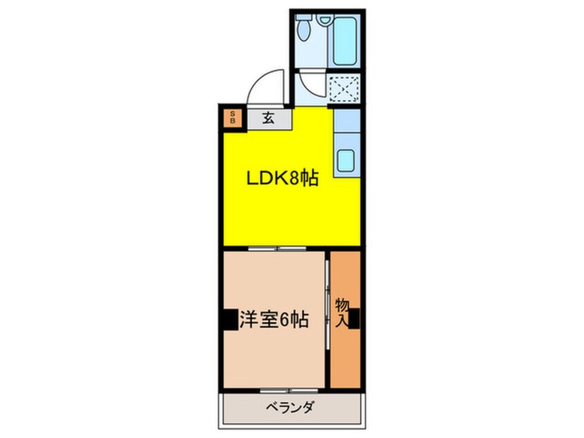 間取図 ヨシモトハイツ