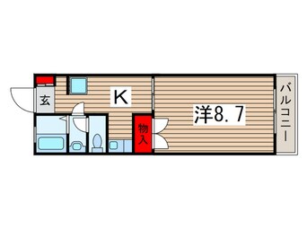 間取図 ハイツナカムラ第一