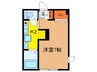 プラ－ジュ荻窪 1Kの間取り