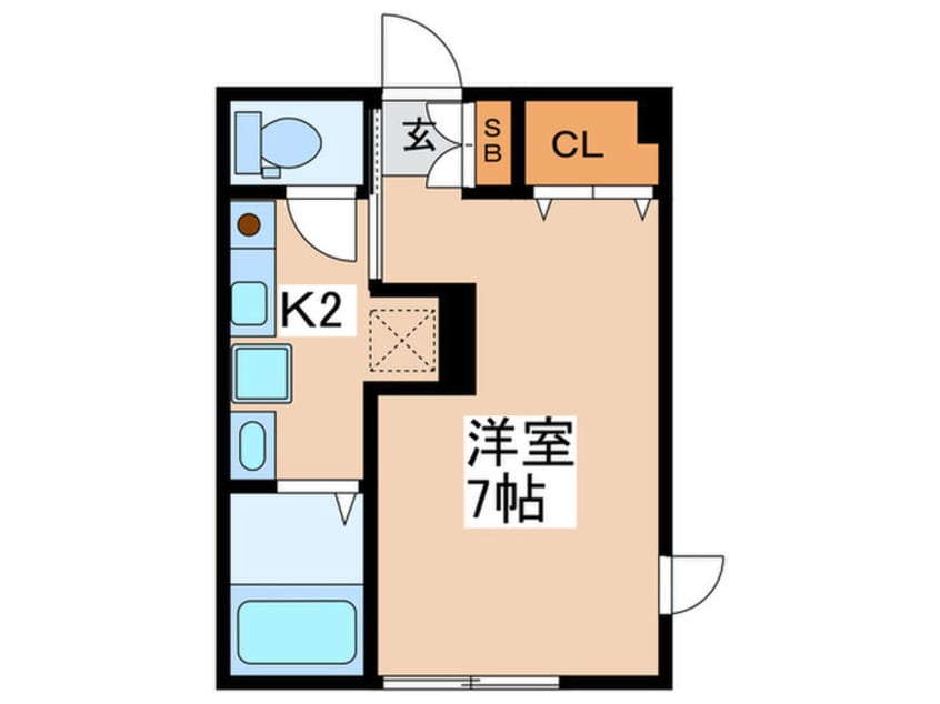 間取図 プラ－ジュ荻窪