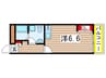 Ｐｌｕｍｅｒｉａ　ａｒｋ 1Rの間取り
