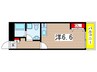 Ｐｌｕｍｅｒｉａ　ａｒｋ 1Rの間取り