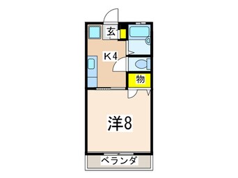 間取図 ドリ－ムハイツニイクラ